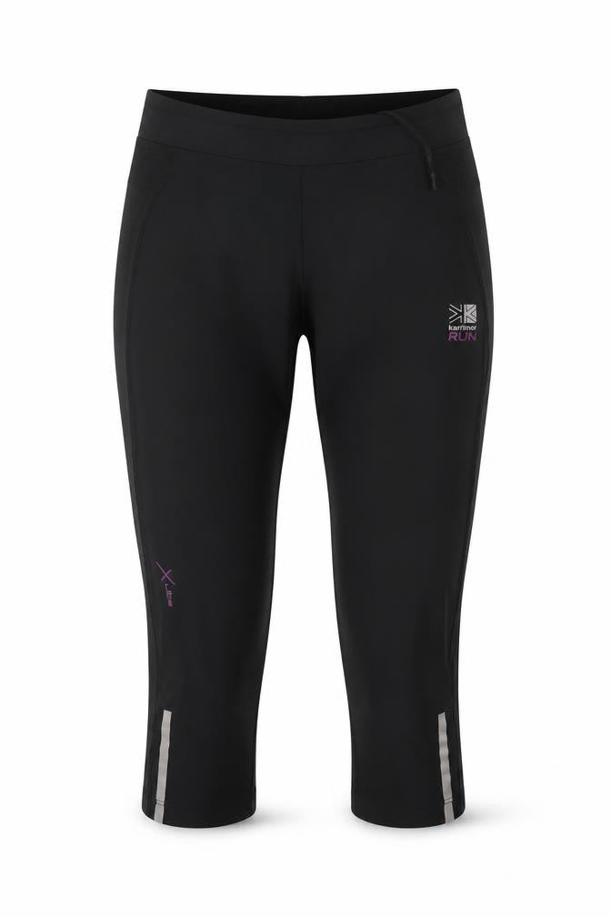 Karrimor Women's Black Cropped Running Leggings Size 8