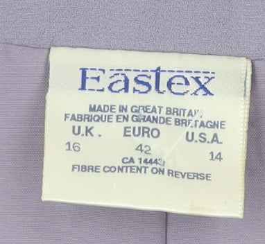 Eastex Women's Purple Blazer, Size 16