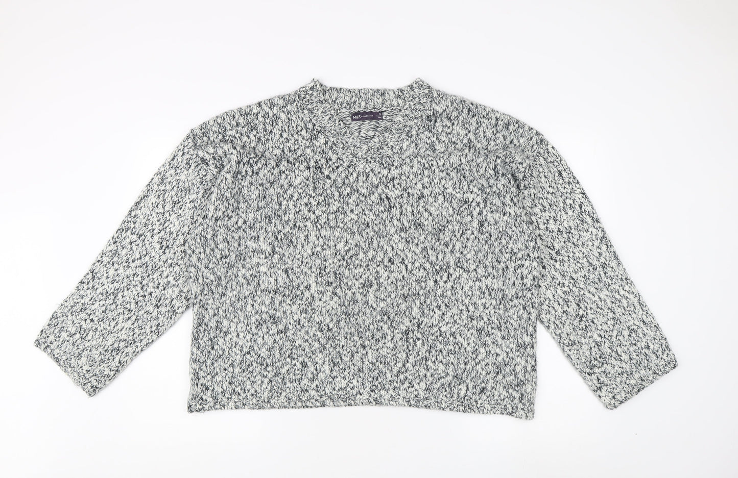 Marks and Spencer Women's Grey XL Pullover Jumper