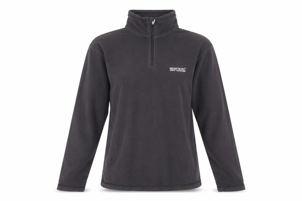 Regatta Unisex Black Fleece Pullover Sweatshirt Size S