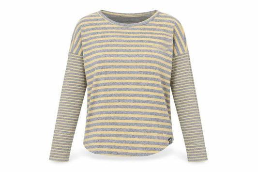 Superdry Women's Multicoloured Striped Jersey Top - Size 8