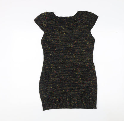 Izabel London Women's Black Pullover Jumper, Size 8