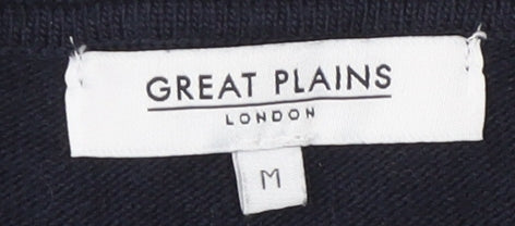 Great Plains Women's Black Pullover Sweater Size M