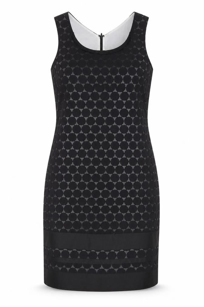 Oasis Women's Black Sheath Dress, Size 8, Party Wear