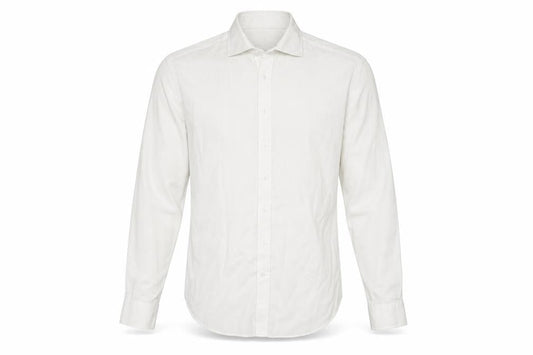 Van Heusen Men's White Dress Shirt, Size 40, Classic Fit