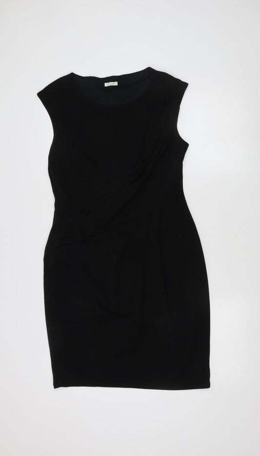 Planet Women's Black Sleeveless Sheath Dress Size 10