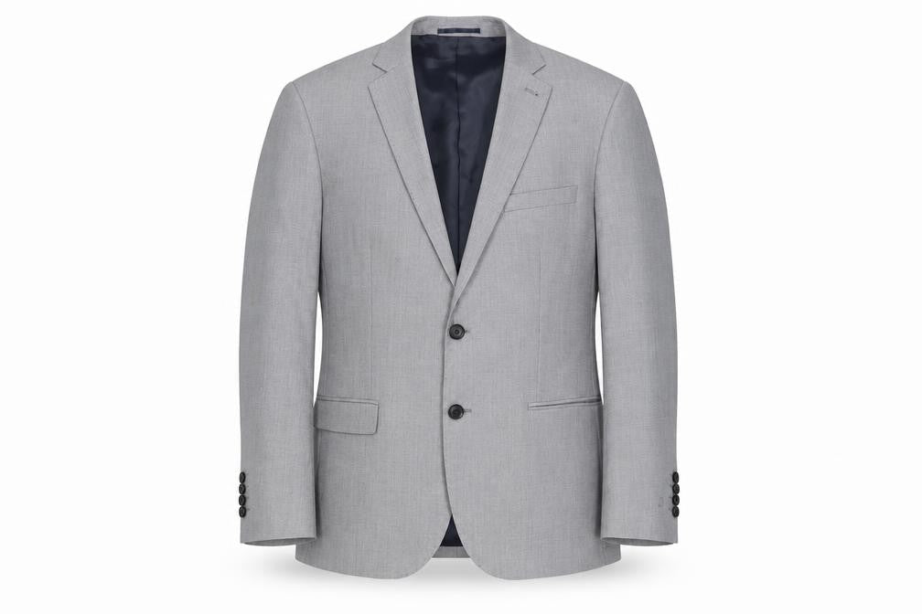 Tailor & Cutter Men's Grey Blazer - 40S Regular Fit