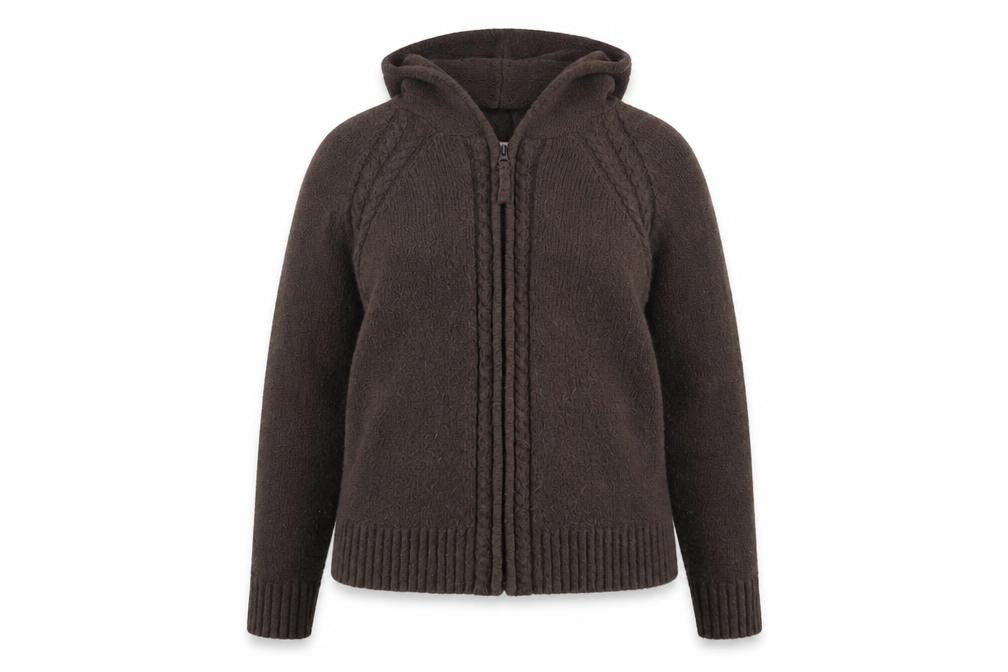 Berketex Women's Brown Hooded Jacket Size 14