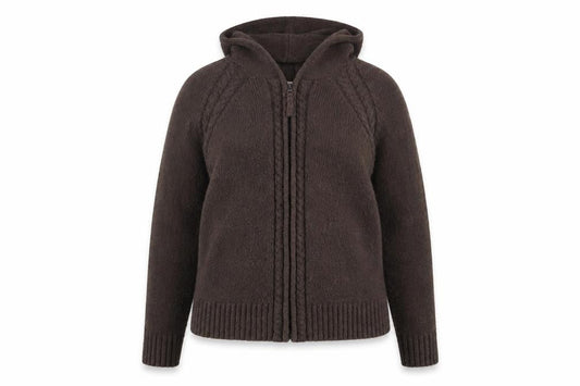 Berketex Women's Brown Hooded Jacket Size 14