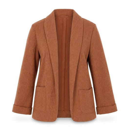 Dorothy Perkins Women's Brown Blazer Size 12 Casual