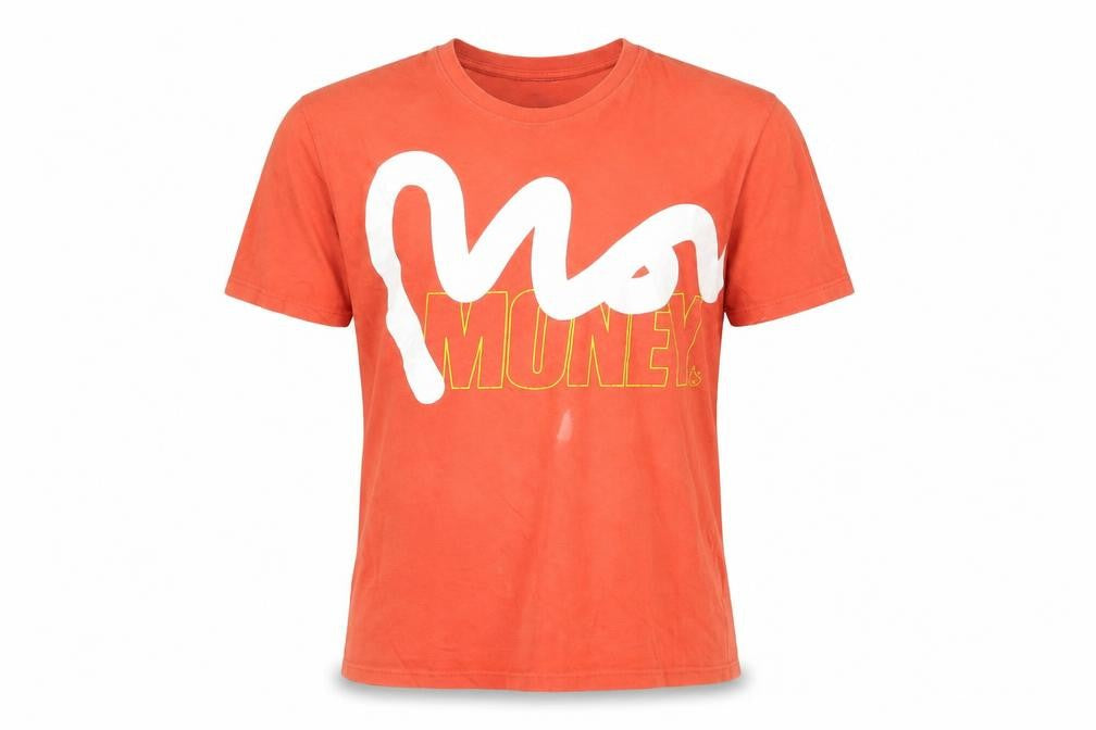 Money Men's Red Graphic T-Shirt, Medium, Summer Style