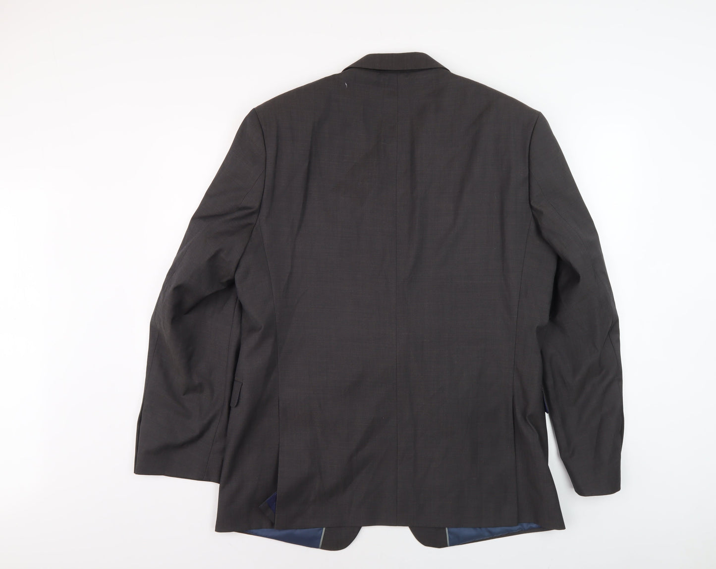 Marks and Spencer Grey Men's Blazer, 42 Chest, Regular Fit