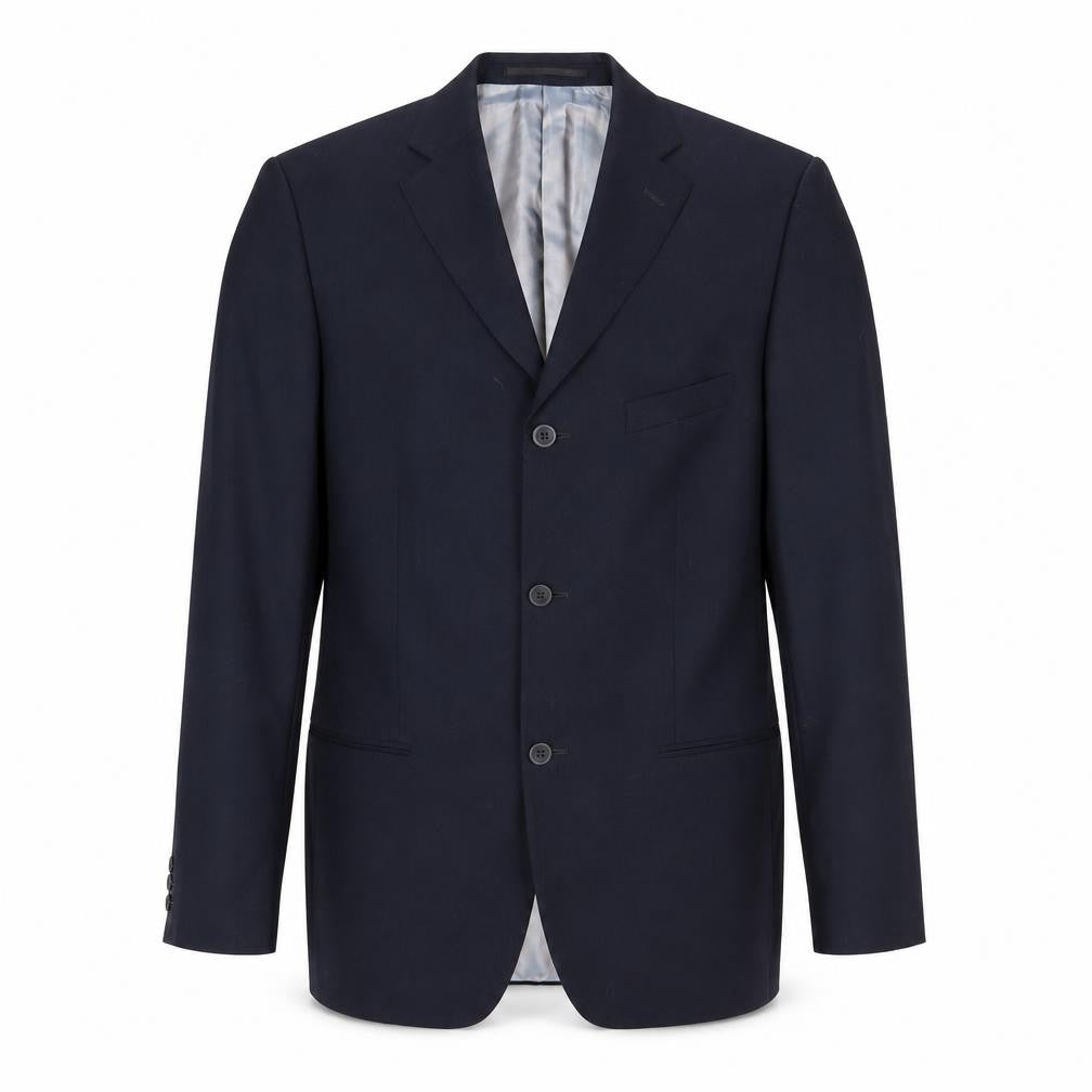 Pierre Cardin Men's Blue Blazer Jacket, Single-Breasted 40L