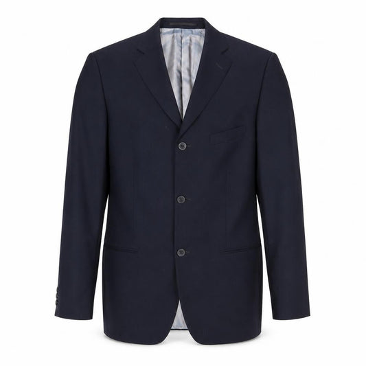 Pierre Cardin Men's Blue Blazer Jacket, Single-Breasted 40L