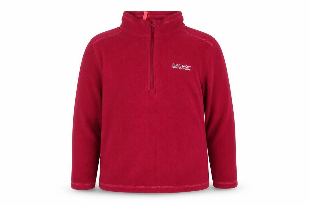 Regatta Girls Red Pullover Fleece Sweatshirt - Size 11-12