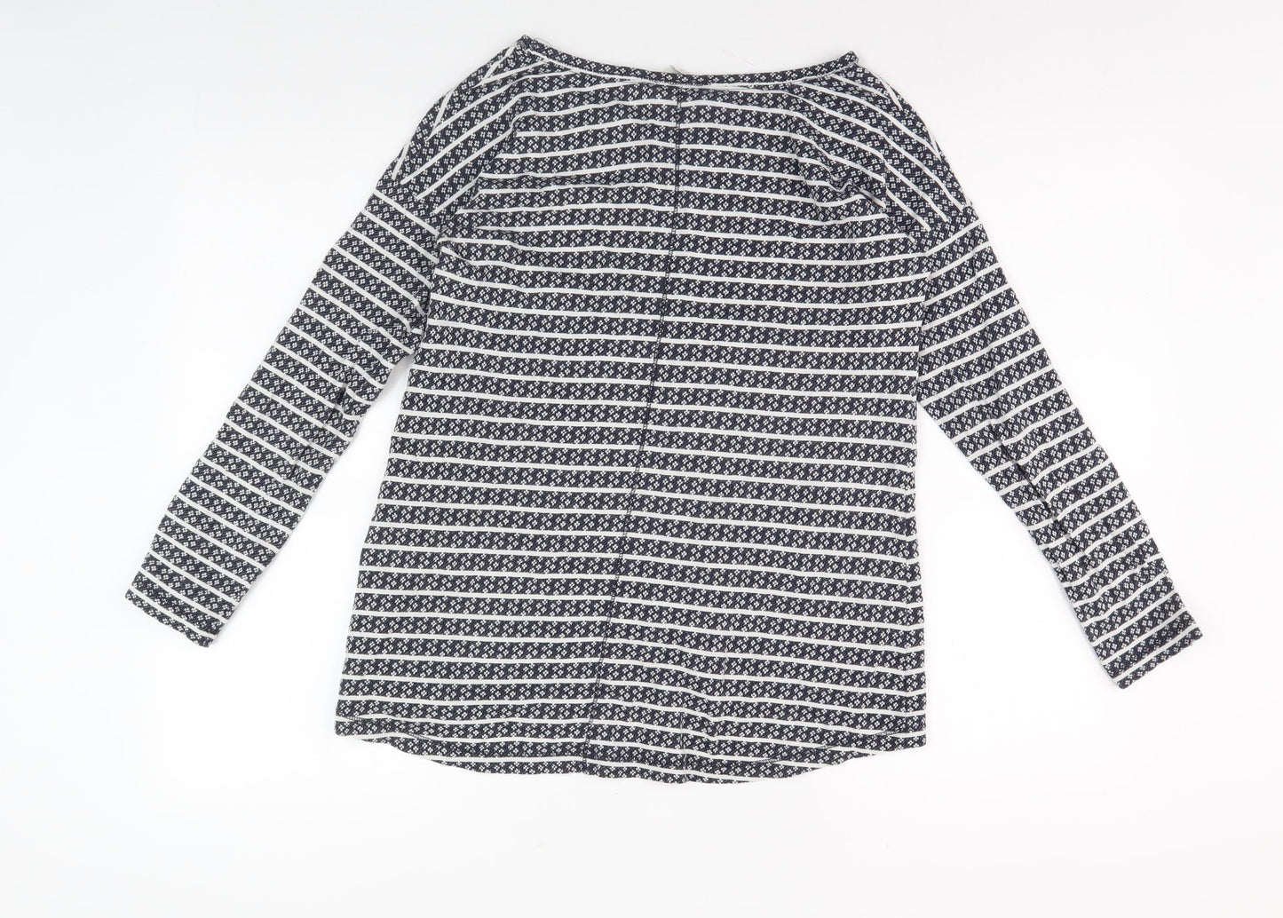 White Stuff Women Multicoloured Striped Top Size 8