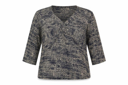 Viyella Women's Multicoloured XL Geometric Top