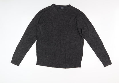 Dockers Men's Grey Pullover Jumper - L - Casual Style