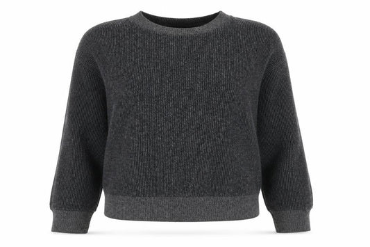 Zara Women's Grey Knit Pullover Jumper Size 12