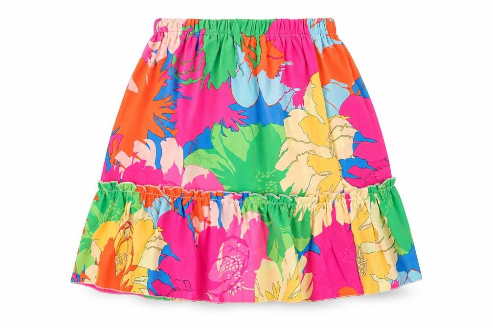 Flamant Rose Women's Multicoloured A-Line Skirt Size 4