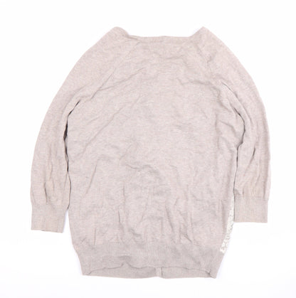 Marks & Spencer Women's Beige Lace Cardigan Size 10