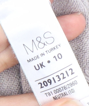 Marks & Spencer Women's Beige Lace Cardigan Size 10