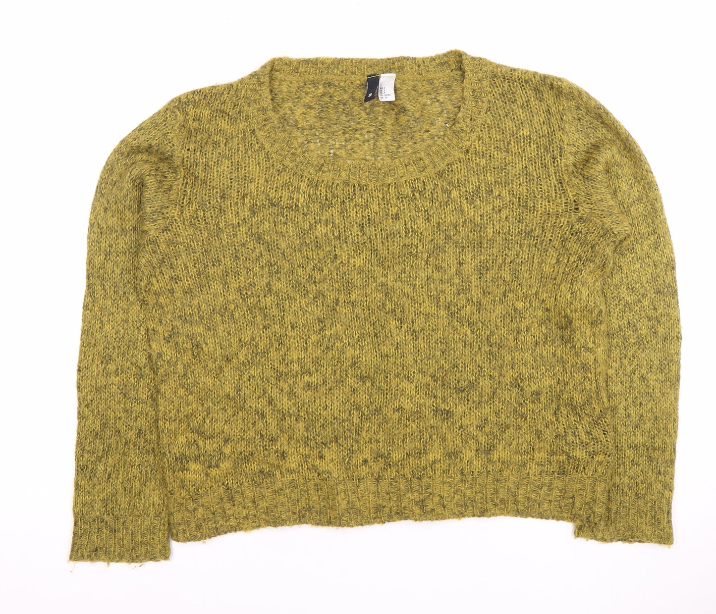 H&M Women's Green Pullover Jumper Size S