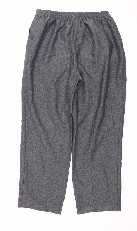 Marks and Spencer Women's Grey Trousers, Size 14