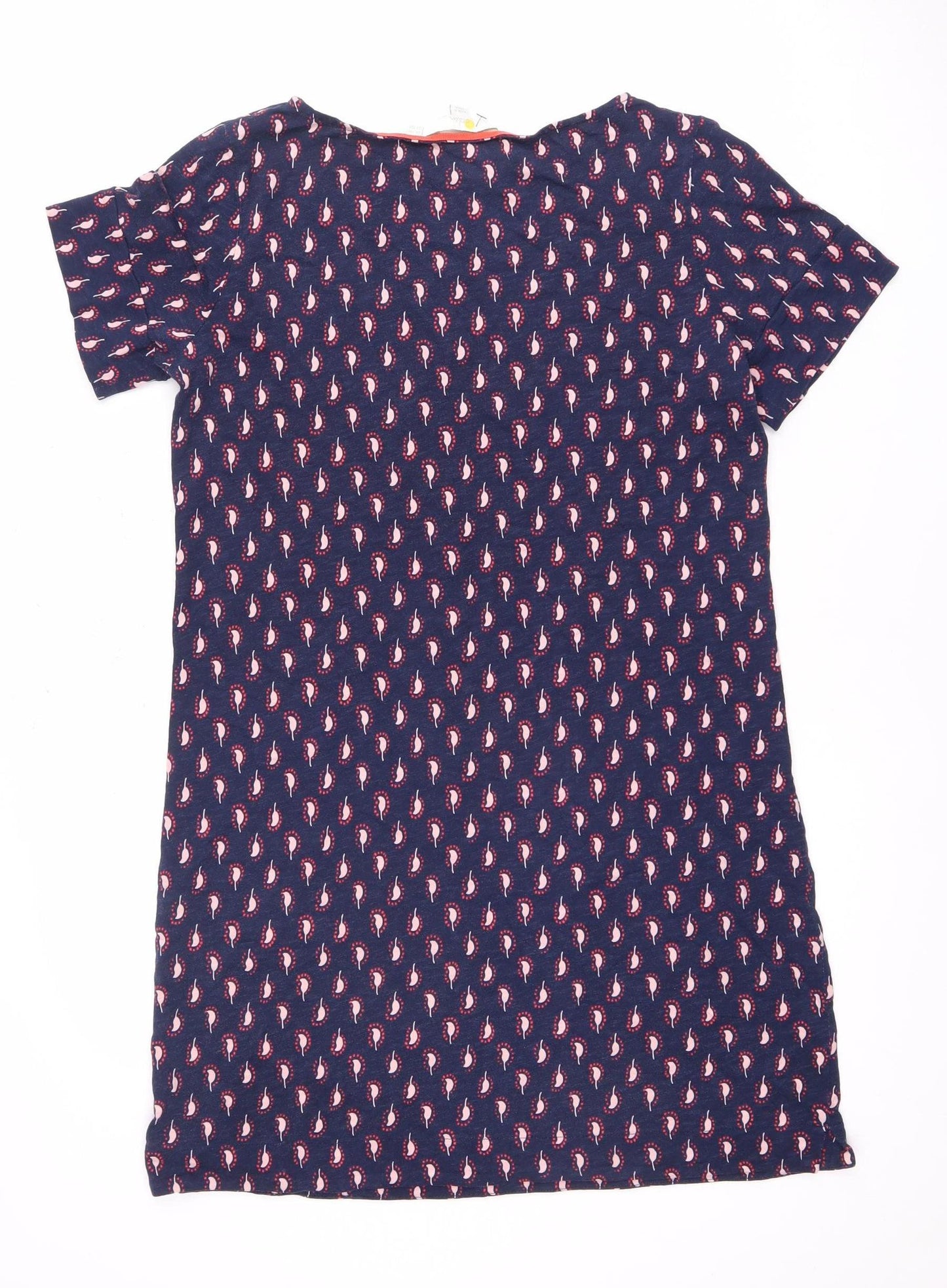 Boden Women's Blue Paisley Knee Dress Size 12