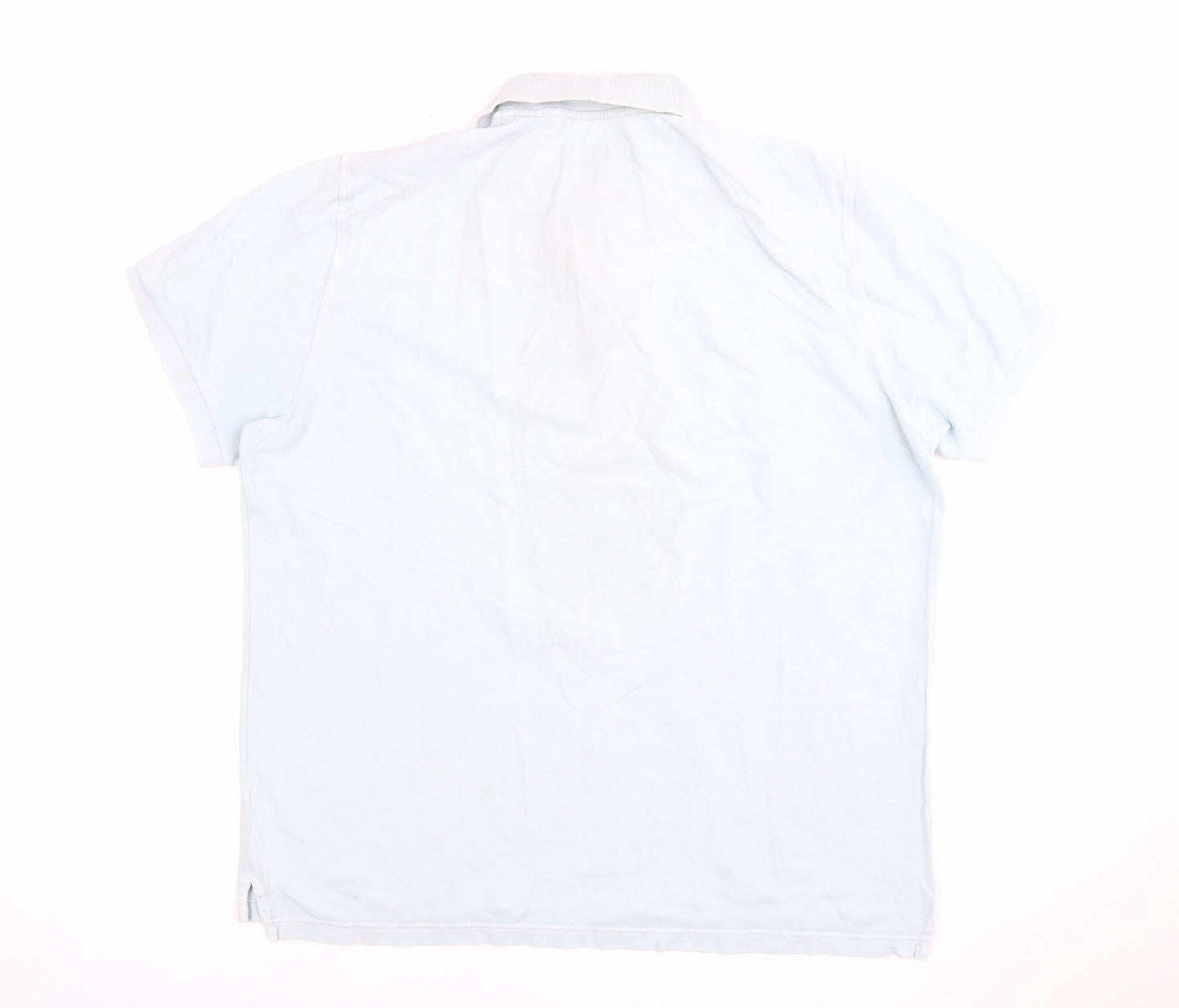 J.Crew Men's White XL Short Sleeve Polo Shirt