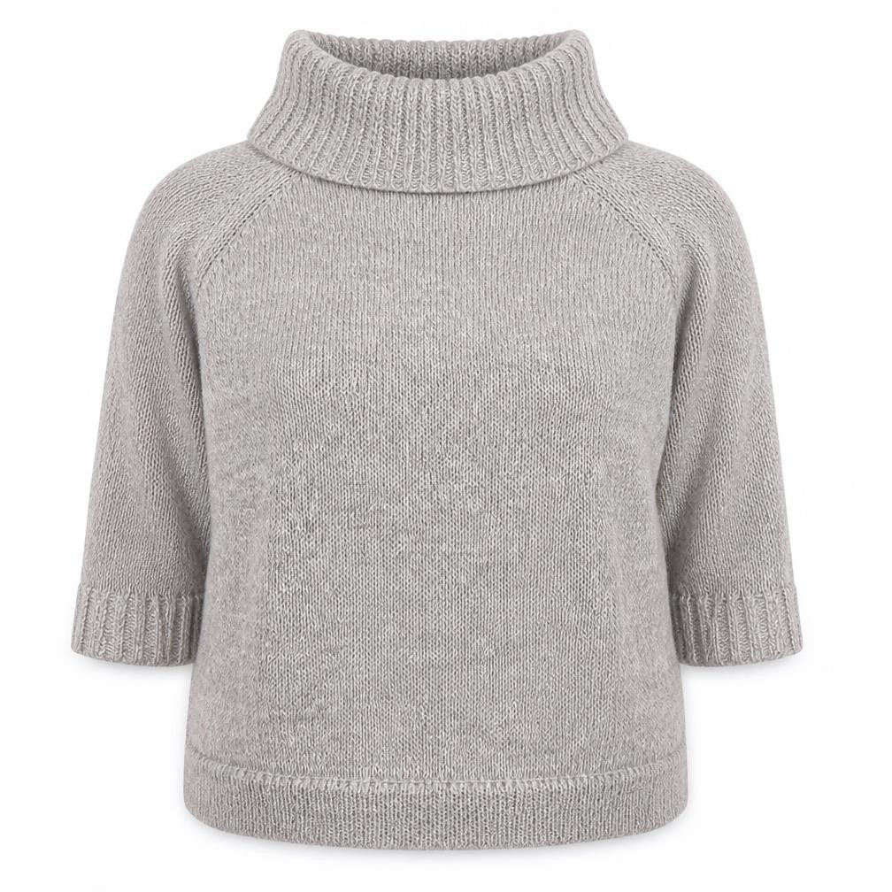 Dorothy Perkins Women's Grey Roll Neck Jumper Size 20
