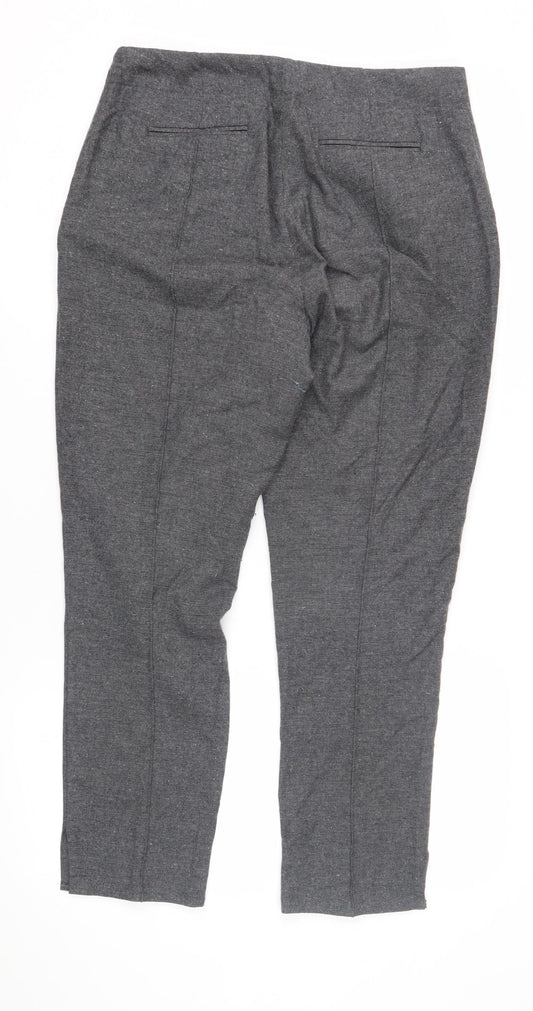 Marks and Spencer Grey Women's Trousers Size 12