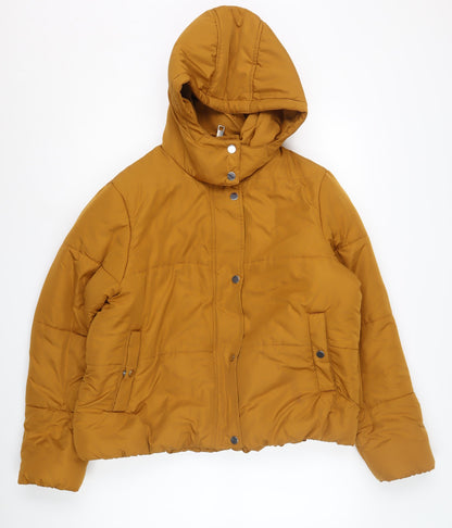 Marks & Spencer Women's Brown Size 16 Puffer Jacket