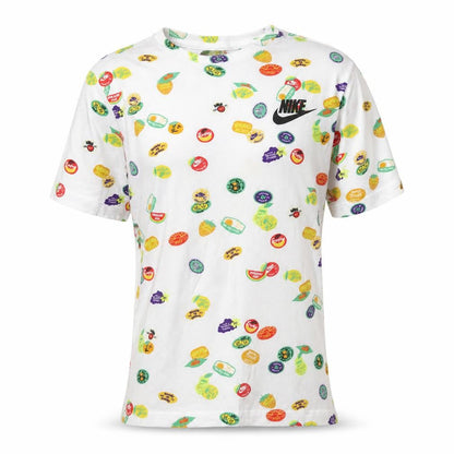 Nike Women's Multicoloured XS Fruit Print T-Shirt