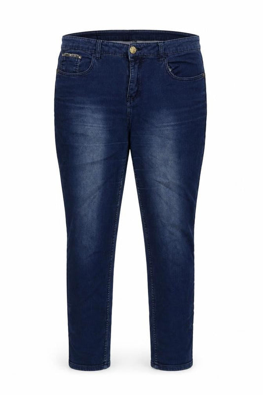AVON Women's Blue Skinny Jeans, Size 18, Mid Rise