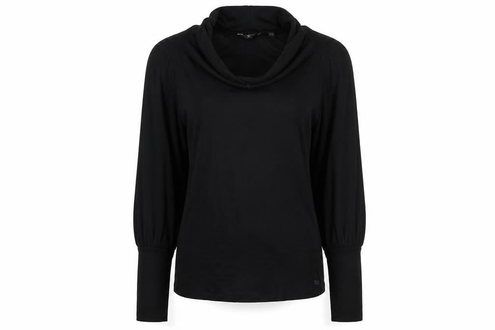 Ted Baker Women's Black Cowl Neck Top Size 6