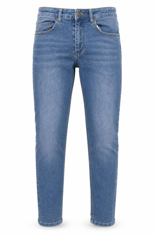 boohooMAN Men's Blue Skinny Jeans Size 30