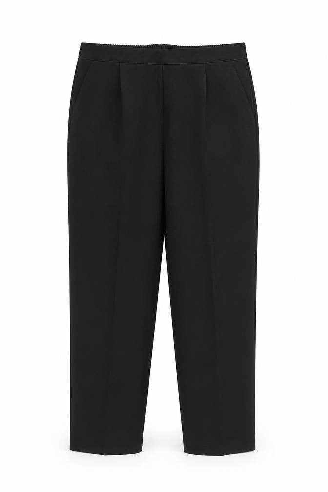 Sarah Hamilton Womens Black Trousers Size 14 Classic