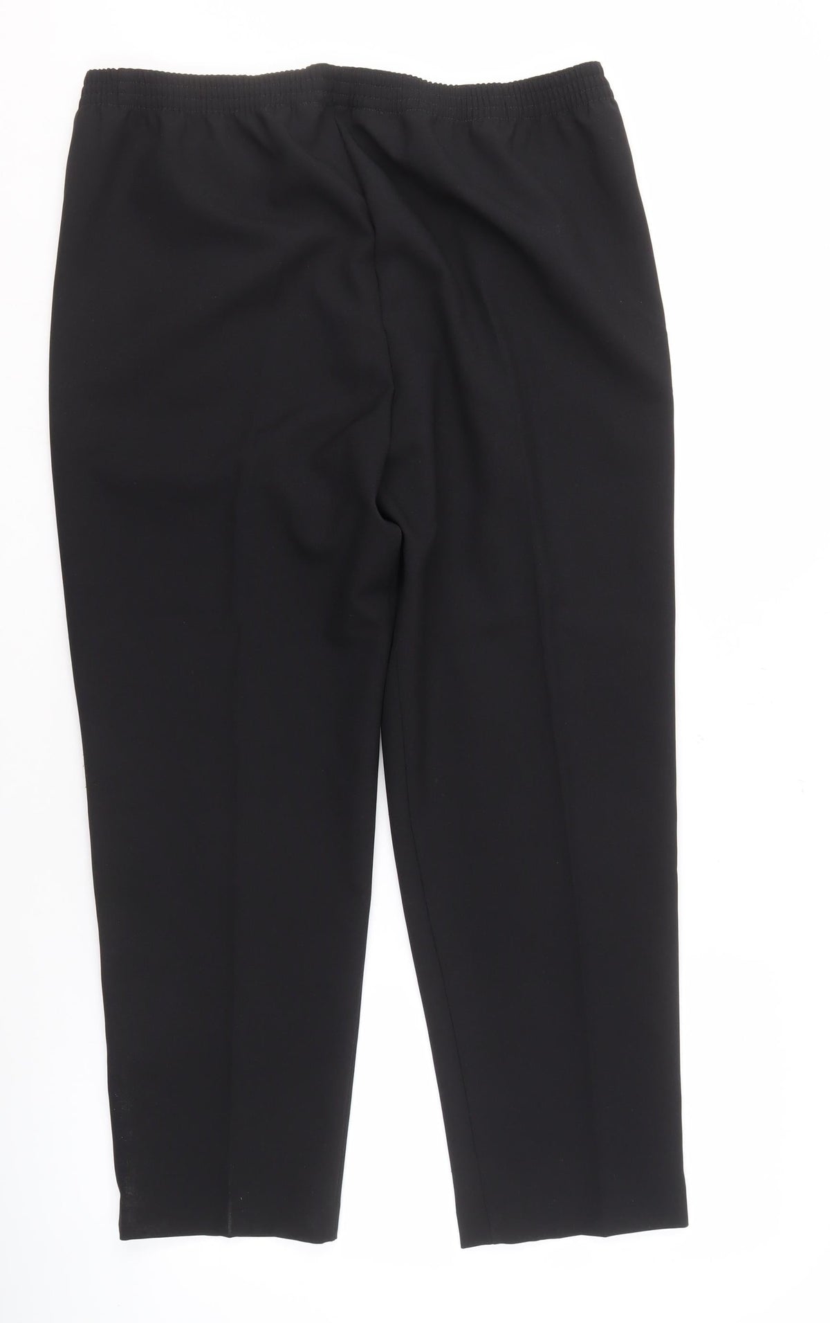 Sarah Hamilton Womens Black Trousers Size 14 Classic