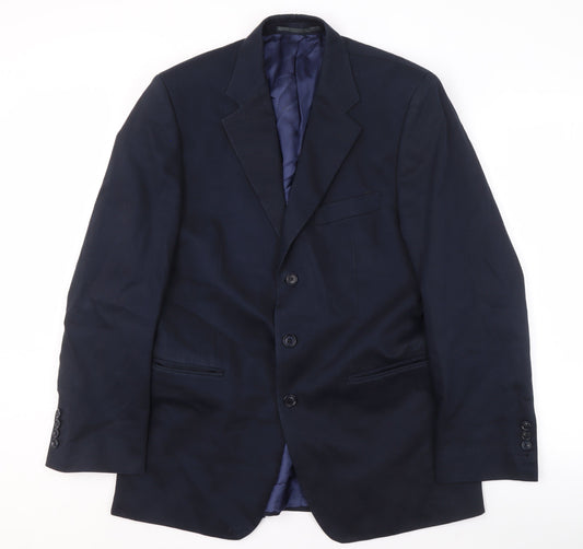 Charles Tyrwhitt Men's Blue Blazer Size 40