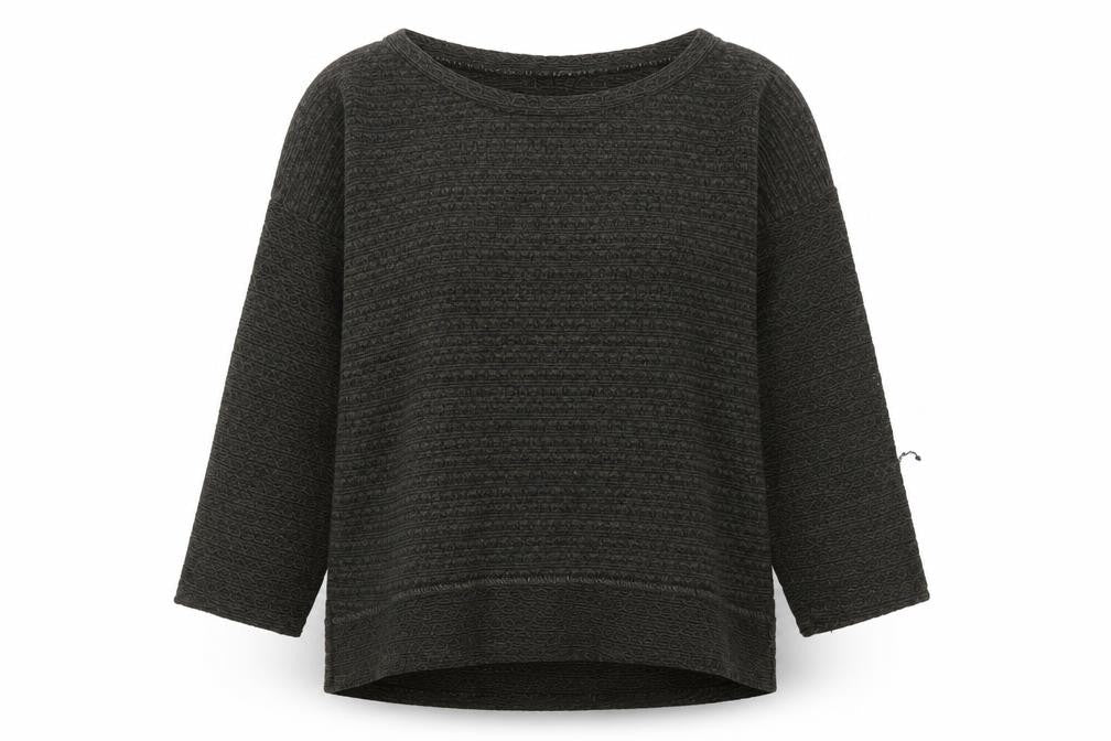 Izabel London Women's Black Boat Neck Jumper S