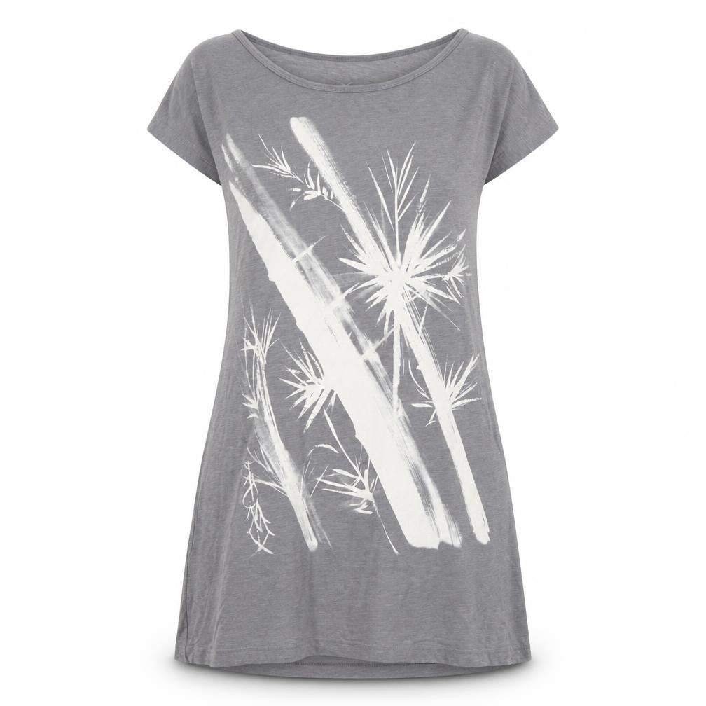 Hot Chili Women's Grey Geometric Print Dress M