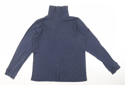 Cotton Traders Men’s Blue Long Sleeve Top L