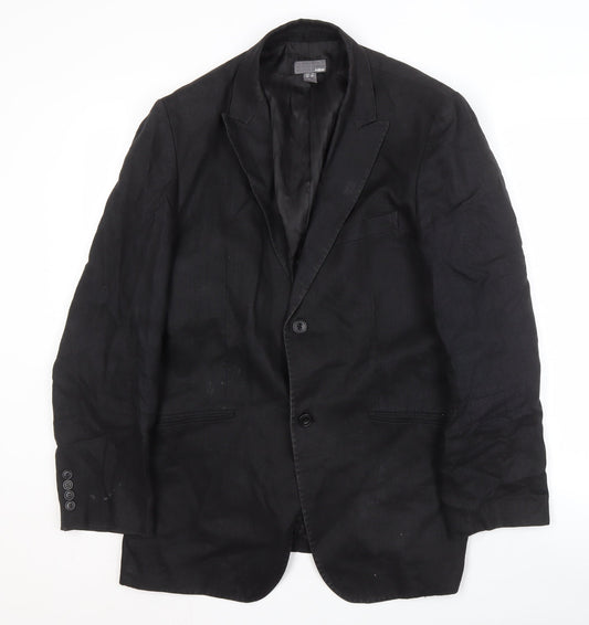 H&M Men's Black Blazer Size 40 Formal Wear