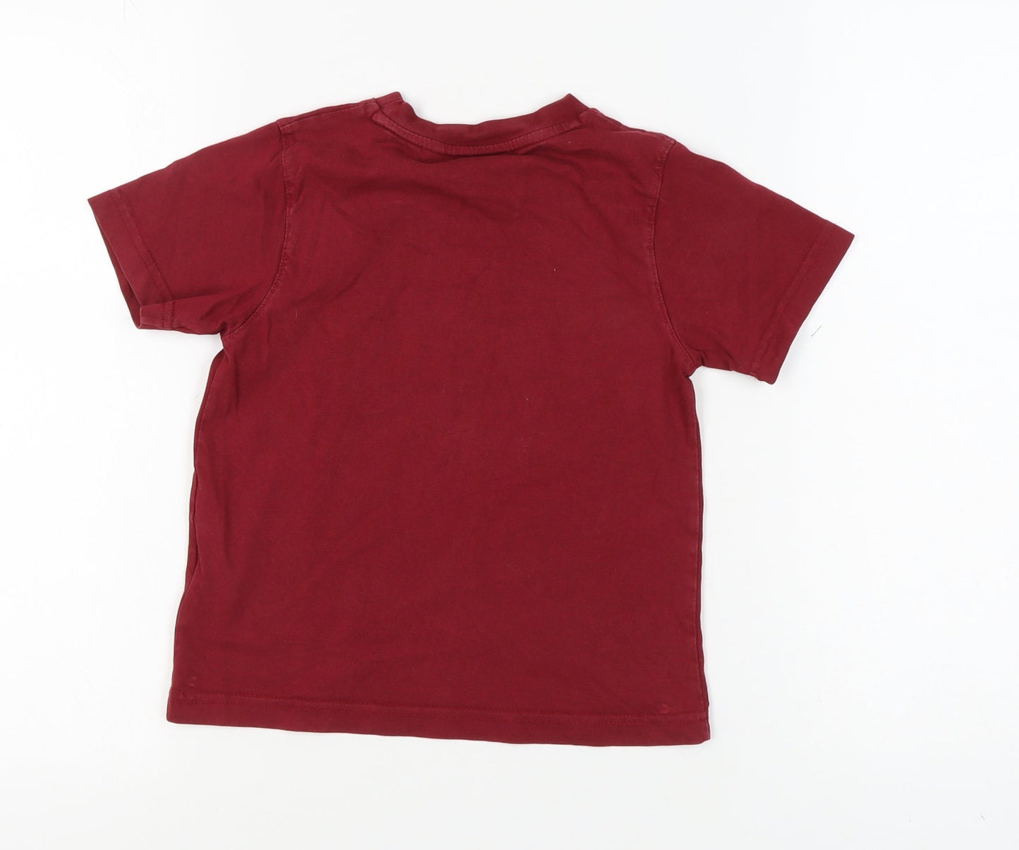 McKenzie Kids Red Graphic Print T-Shirt Size 5-6 Years