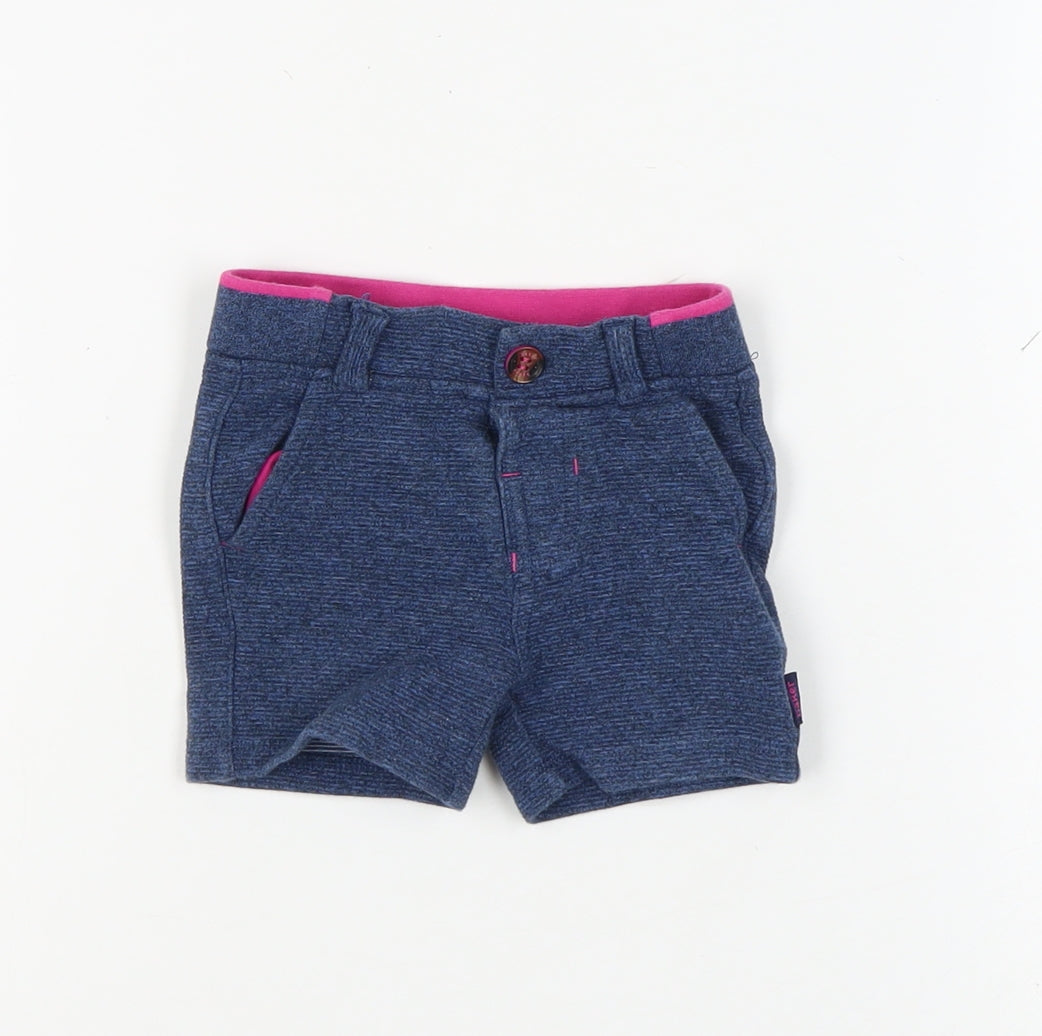 Baker by Ted Baker Unisex Blue Shorts 6-9 Months
