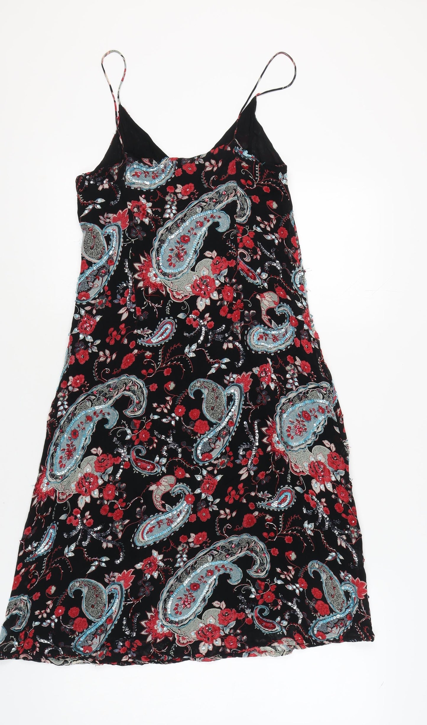Butterfly by Matthew Williamson Women's Paisley Slip Dress Size 12