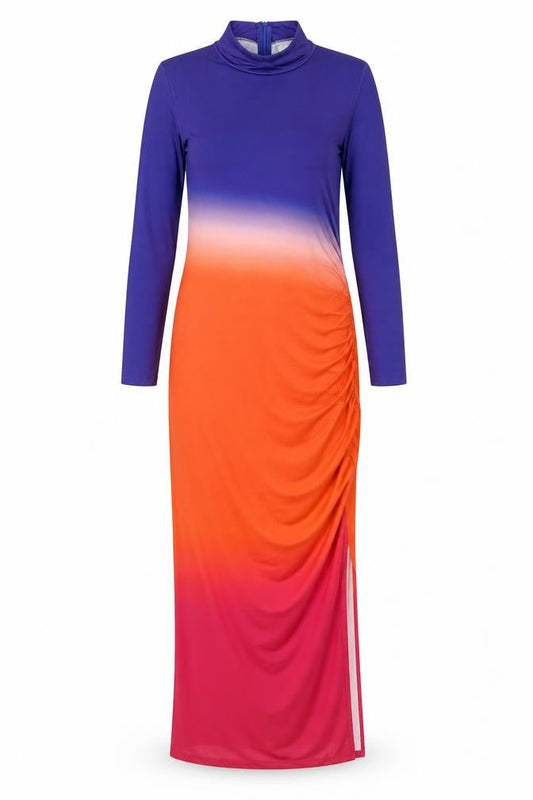Forever Unique Women's Long Multicoloured Dress, Size 12