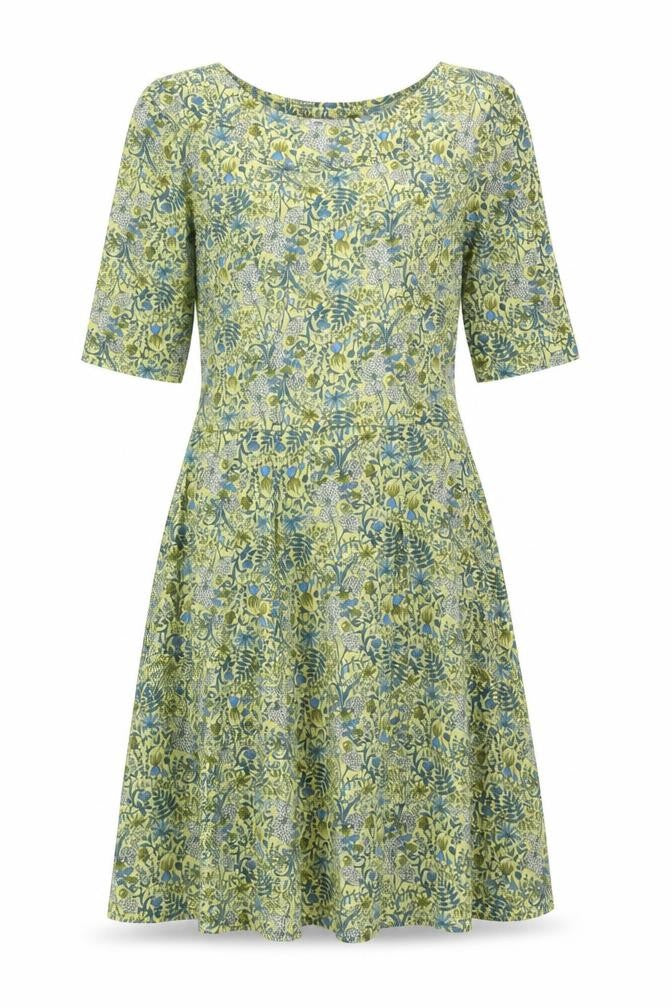 Next Women's Multicoloured Floral Dress Size 8