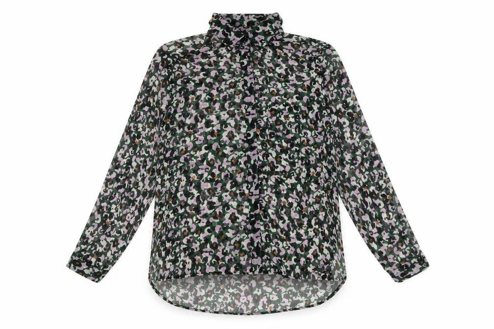 Next Women's Multicoloured Animal Print Blouse, Size 12